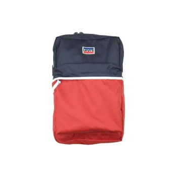 Levi's Polyester Backpack Medium Size Unisex Blue & Red