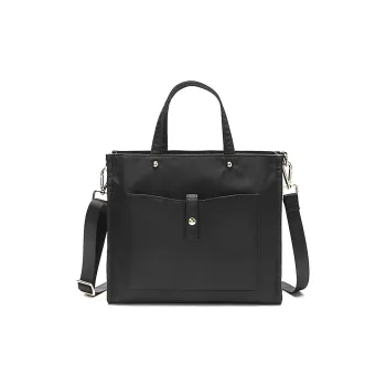 DOSRFINI Polyamide Tote One Shoulder Handbag Regular Women's Black