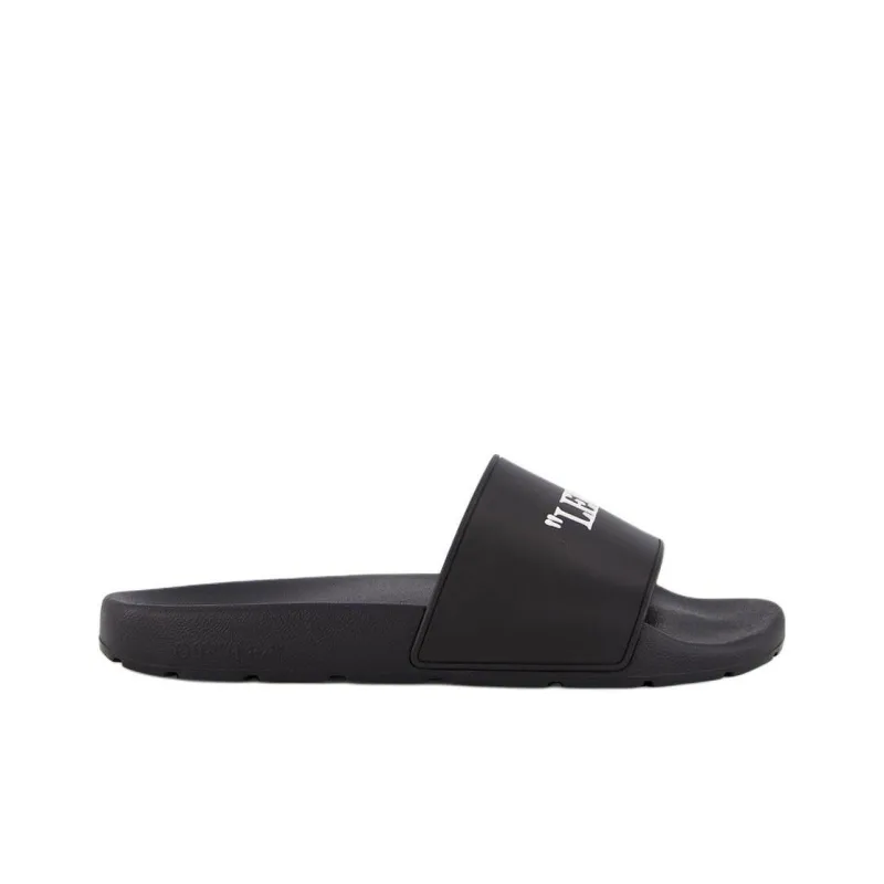OFF WHITE X Virgil Abloh Logo Printed Slip On Slides-1