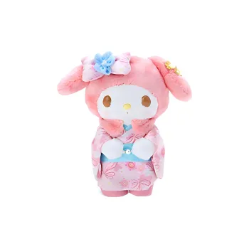 Sanrio Cherry Blossom Kimono My Melody Dolls Plush Doll 20cm High