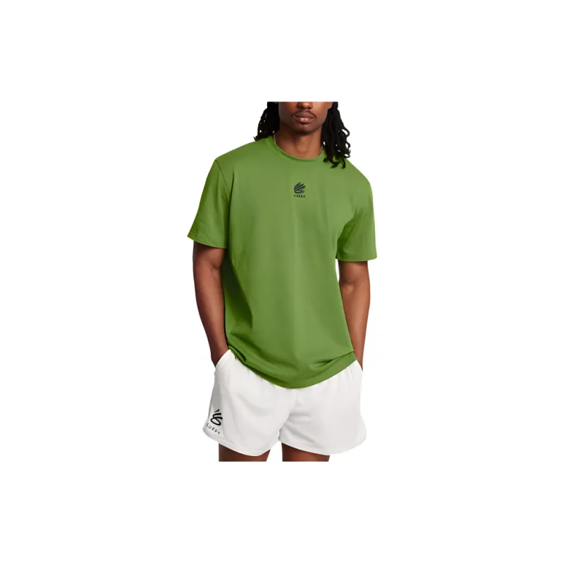 Under Armour Curry T Shirt Men's Olive Green-3