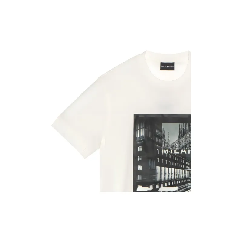 EMPORIO ARMANI T Shirt Men's White-4