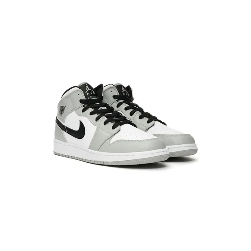 Jordan 1 Mid Light Smoke Grey GS-6