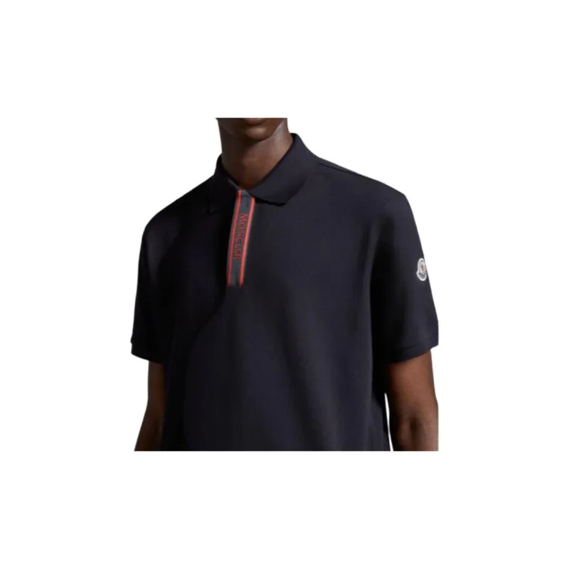 Moncler Polo Shirt Men's Dark Blue-4