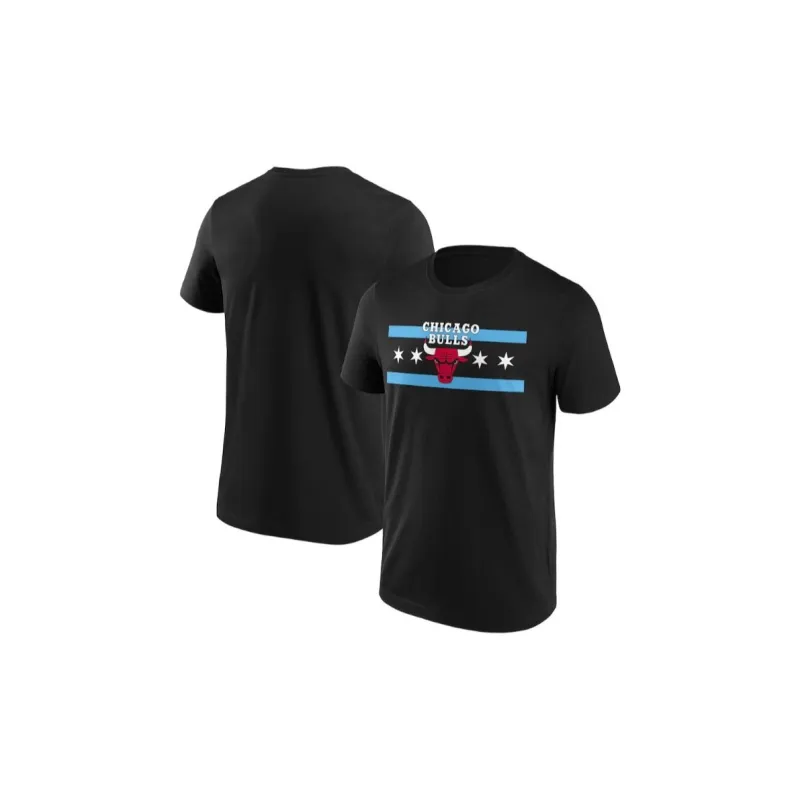 NBA Chicago Bulls Iconic Hometown Graphic T-Shirt Men's Black-2