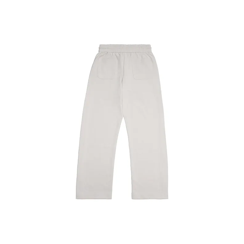 RICKYOUNG Casual Pants Unisex Ecru-1