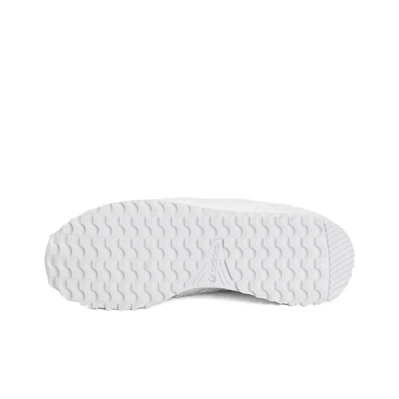 Adidas Originals ZX 700 Anti Slip Wear Resistant Low Top Casual Shoes Women's White-5