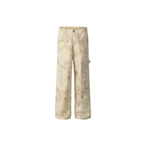 ONITSOP Casual Pants Men Apricot