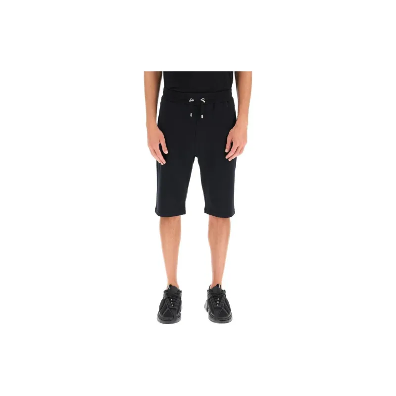 BALMAIN Casual Shorts Men's Black-1