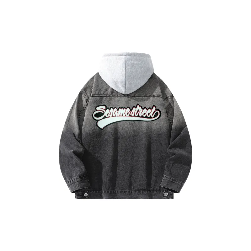 SESAME STREET Denim Jacket Unisex-5