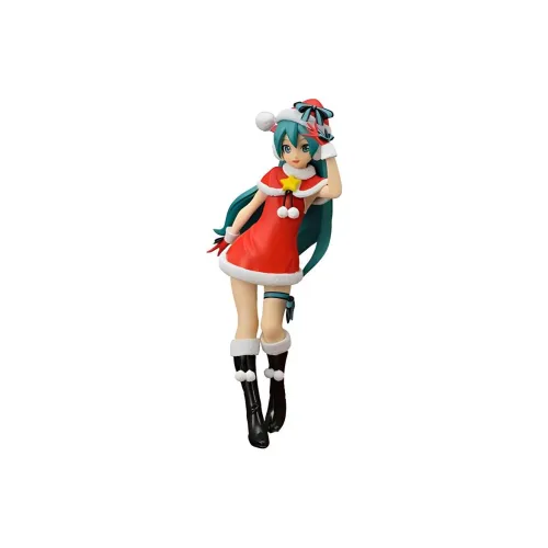 SEGA Hatsune Miku Sega Project Diva Miku Christmas Outfit Figure Bonus Gifts