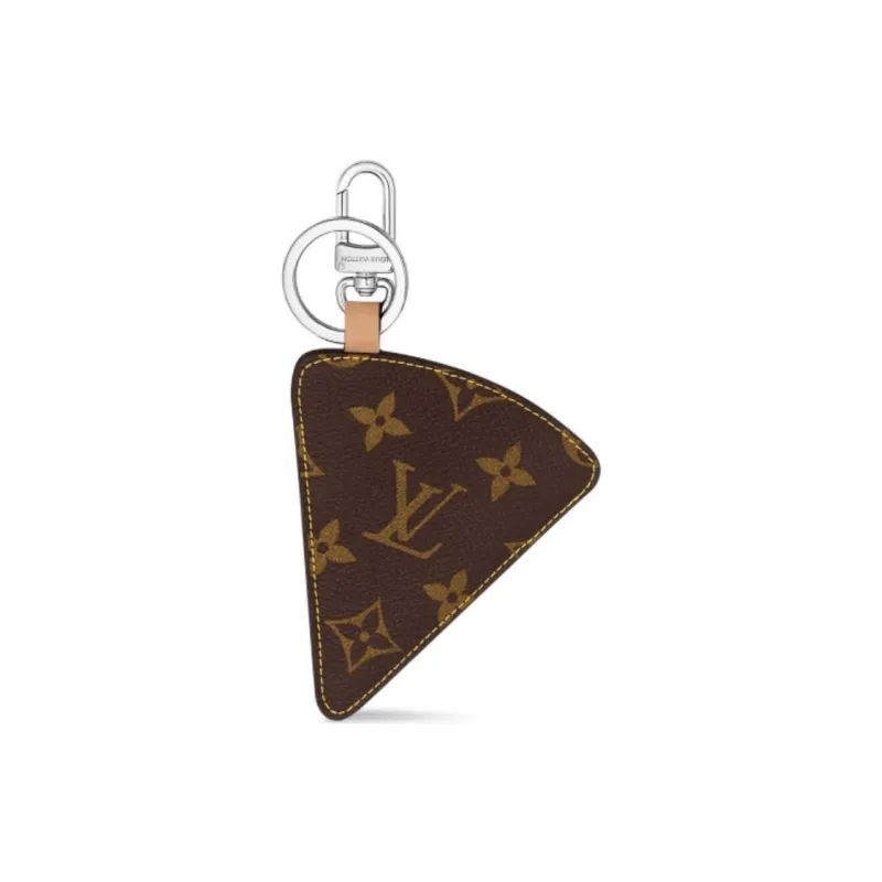 LOUIS VUITTON Leather Bag Accessories Women's Light Brown-1