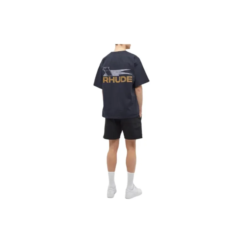 RHUDE Eagle Logo Tee-3