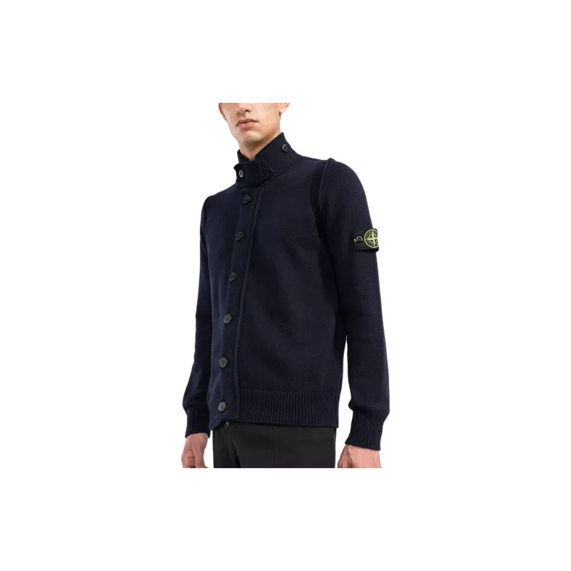 STONE ISLAND FW22 Knitwear Men's Blue-4