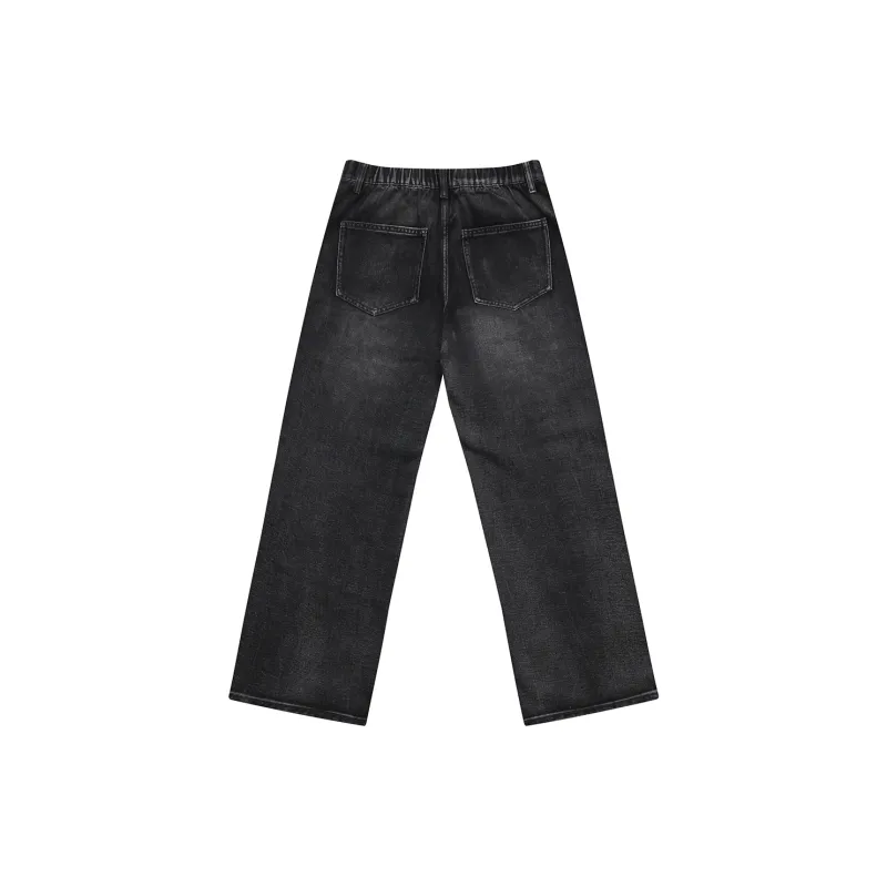 PAULASARA Jeans Unisex Dark Gray-1