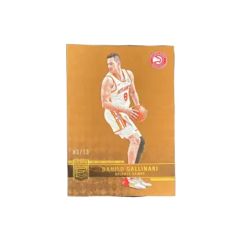 PANINI 2021 22 Elite Hawks Danilo Gasol 03/10 Serial Gold Parallel Player Card Product Access Sports Cards 1 Pc