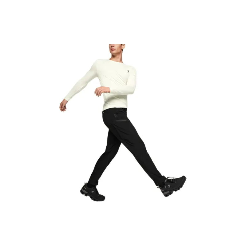 On Trek Pants Athletic Trousers Men's Black-3