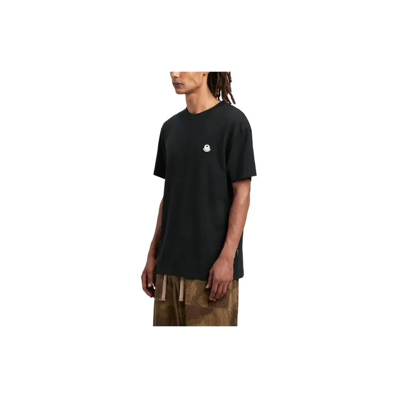 Palm Angels X MONCLER GENIUS Palm Angles Collaboration Collection T-Shirts Unisex Black-4