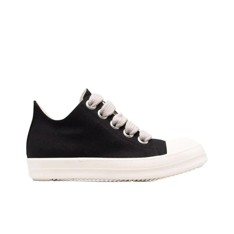 Rick Owens DRKSHDW Jumbo Lace Low 'Black Milk'-1
