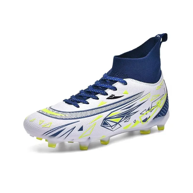 Kuding FG Rubber Long Studs Natural Ground Coverage Slip-Resistant Impact-Resistant Soccer Shoes Unisex-3