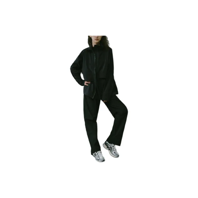New Balance NB Grey Relaxed Tech Pants Casual Pants Unisex Black-2
