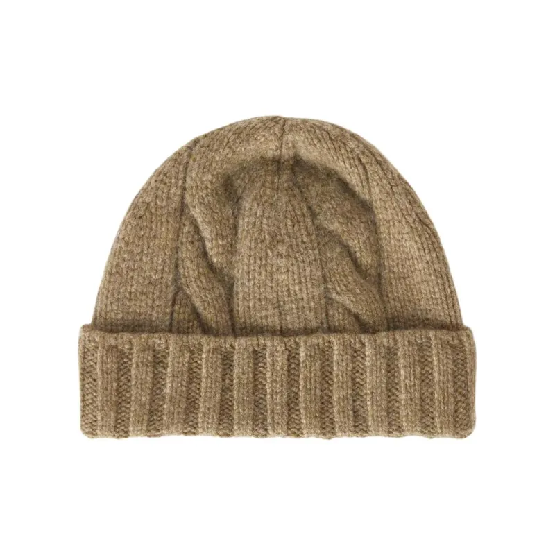 Loro Piana Cashmere Beanies Women's Tundra Mixed Color-1