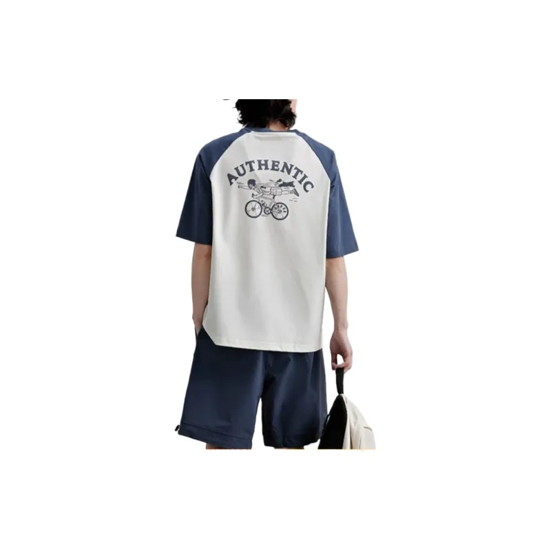 Kappa T-Shirts Unisex Sea Sand-4