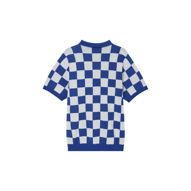 Nike Polo Shirts Men Blue-1