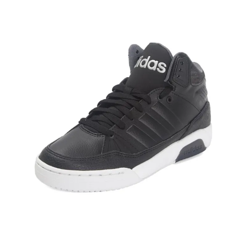 Adidas Neo PLAY9TIS Anti Slip Wear Resistant High Top Skateboard Shoes Women's Black-2