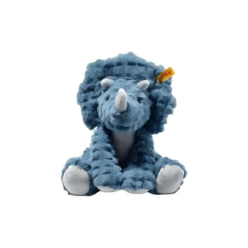 Steiff Dixie Triangle Dragon Blue Dolls Plush Doll 28cm High