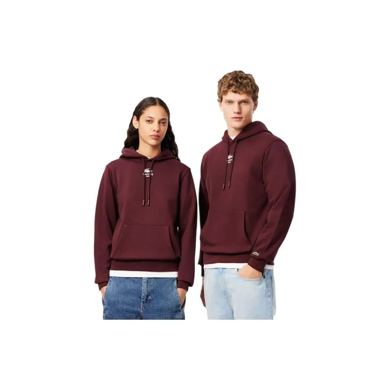 LACOSTE Logo print Hoodie-2