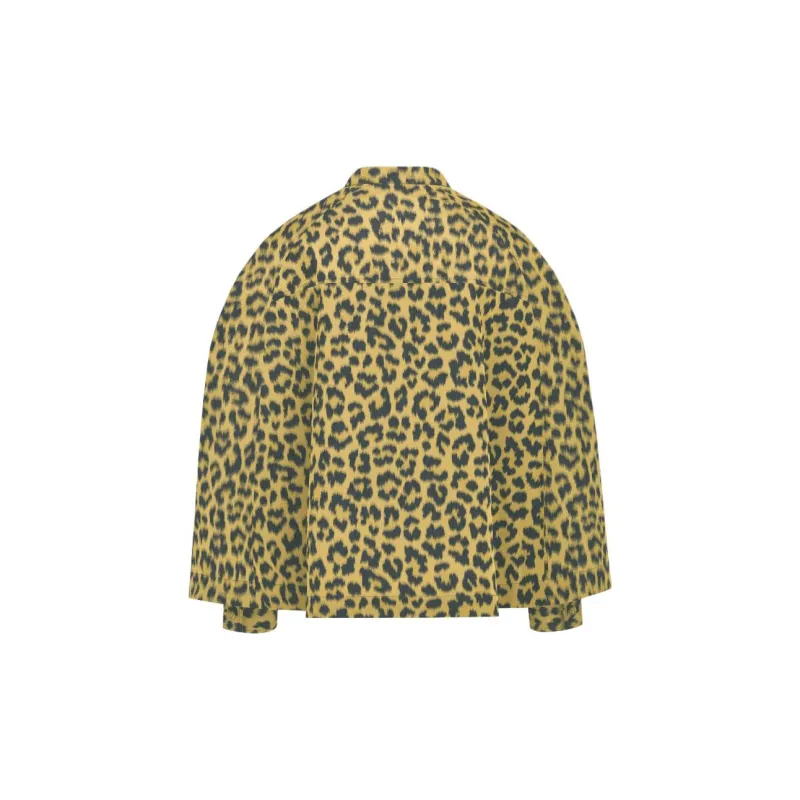 DIOR Leopard Printed Button Up Jacket-1