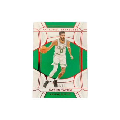 PANINI 2021 22 Celtics Jayson Tatum 64/75 Parallel Red MVP Player Card Pass Through Sports Cards 1 Pc