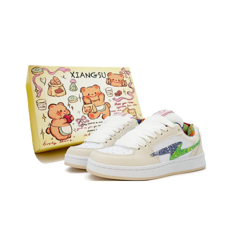 XIANGSU Slip Resistant Waterproof Cushioning Low Top Skateboard Shoes Women's-5