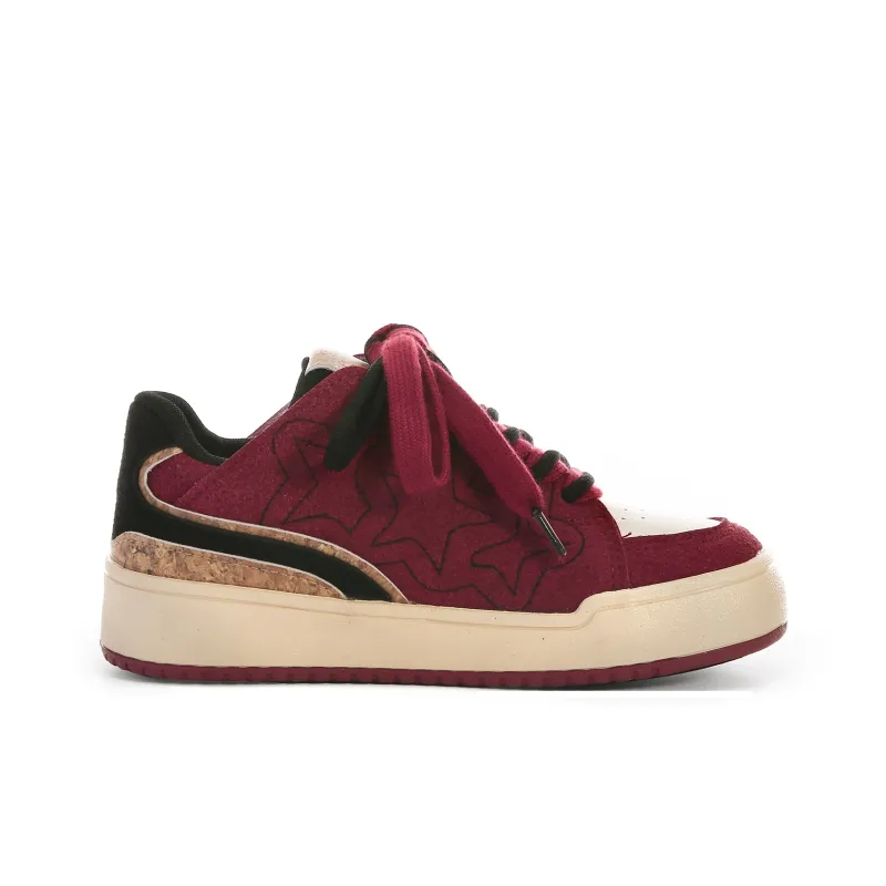 Lovely You Lightweight And Breathable Low-Top Skateboard Shoes Women's-1