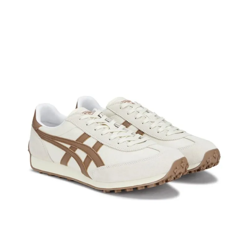 Onitsuka Tiger Edr 78 Anti Slip Wear Resistant Low Top Running Shoes Unisex Beige Brown-2