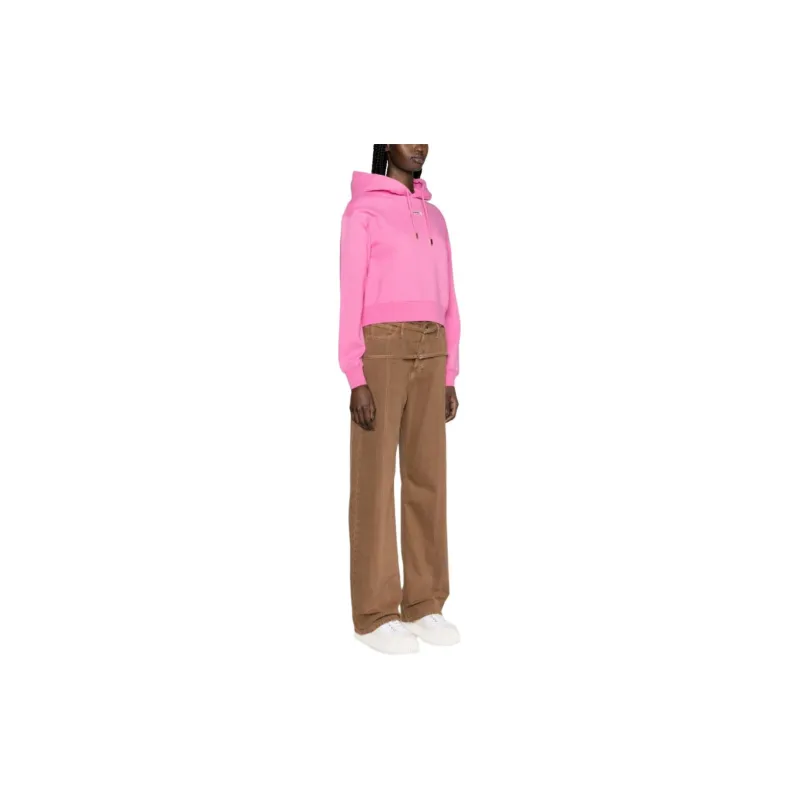 Jacquemus Le Hoodie Gros Grain 'Pink'-2