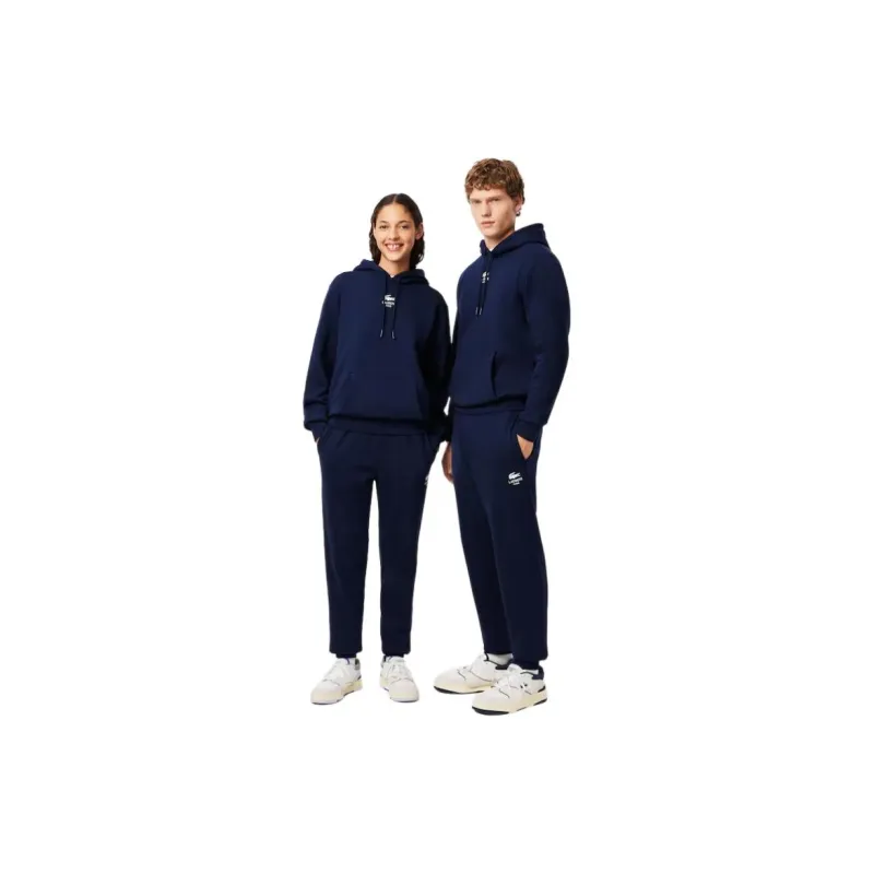 LACOSTE Knitted Sweatpants Unisex Midnight Blue-3