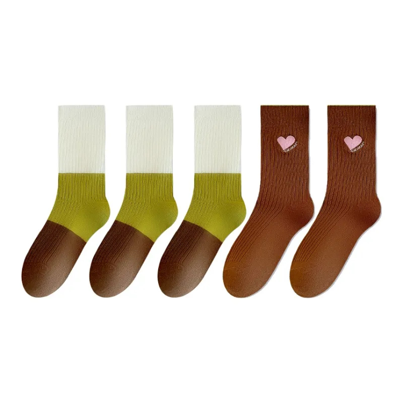 ROBINHOOD Mid Calf Socks Women's 5 Pack-6