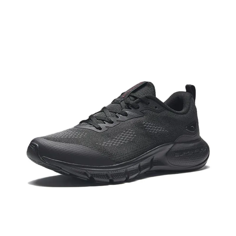 CHAOJIANTA Anti Slip Wear Resistant Low Top Casual Running Shoes Men's Black-1