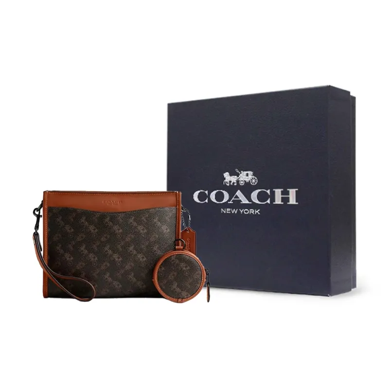COACH Hitch Leather Shoulder Bag, Crossbody Bag Men's Truffle-5