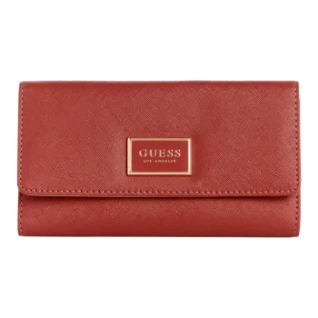 GUESS Artificial Leather Wallet Women's Red