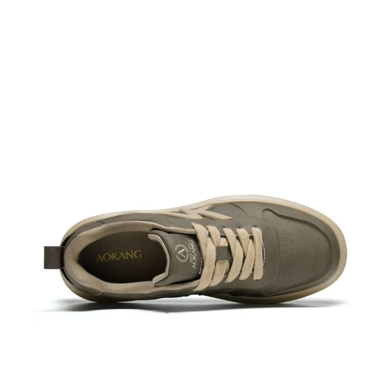 AOKANG Elegant Style Series Slip-Resistant Cushioning Wear-Resistant Low-Top Skateboard Shoes Men's Exclusive Box-2