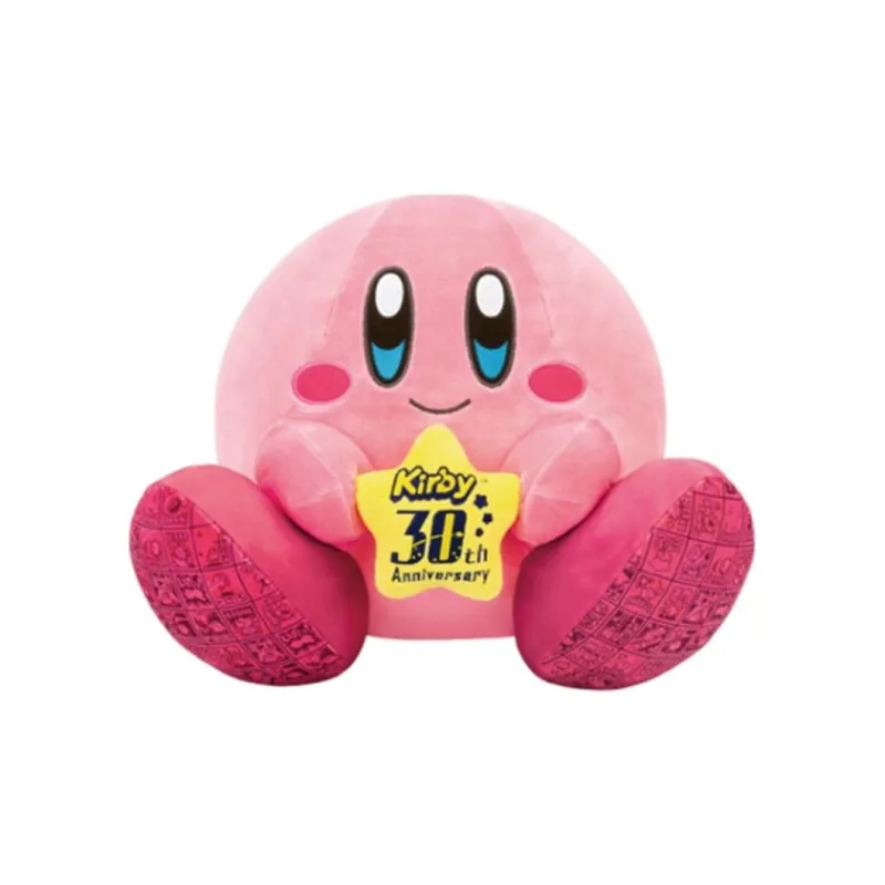 BANDAI Star Kirby Ichiban Kuji B Reward Dolls Plush Doll 26cm Height 30th Anniversary Commemorative Edition-2