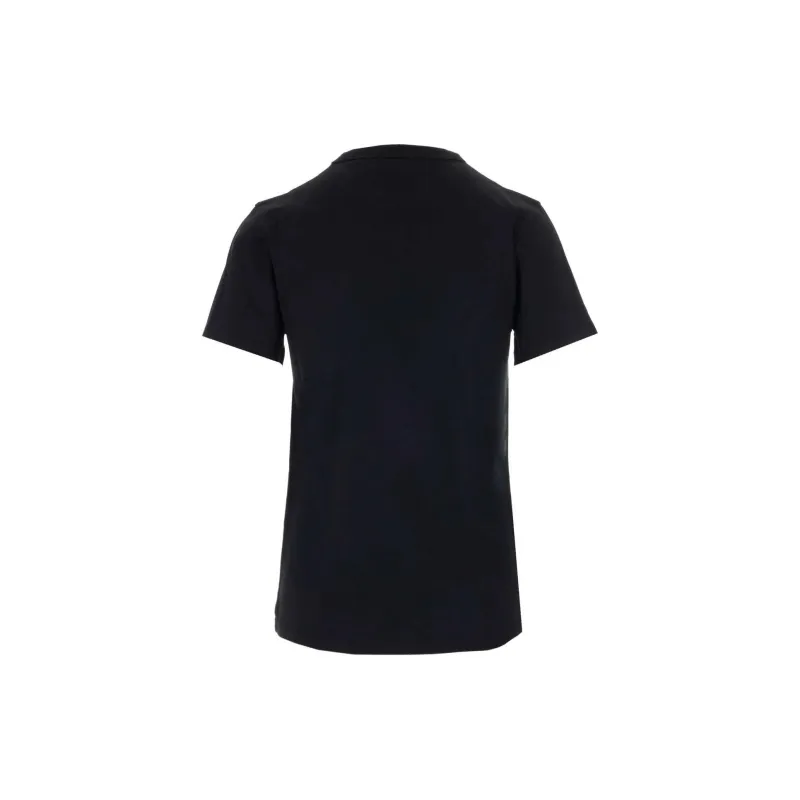 Maison Kitsune Fox Head Patch Crewneck T Shirt-1