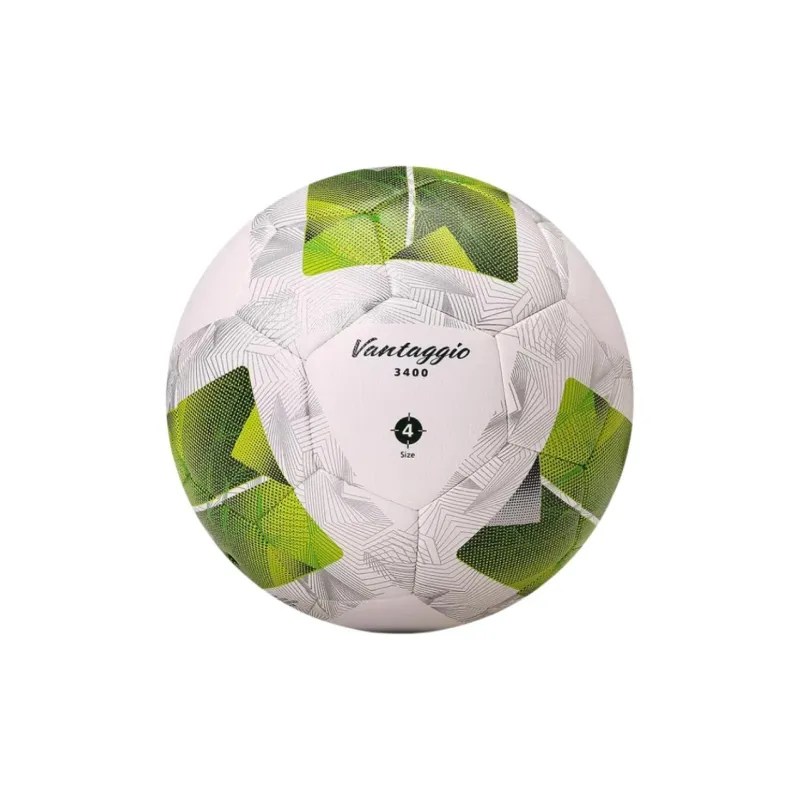 Molten Size 4 Soccer PU Machine Stitched Soccer Ball Unisex White Green-4