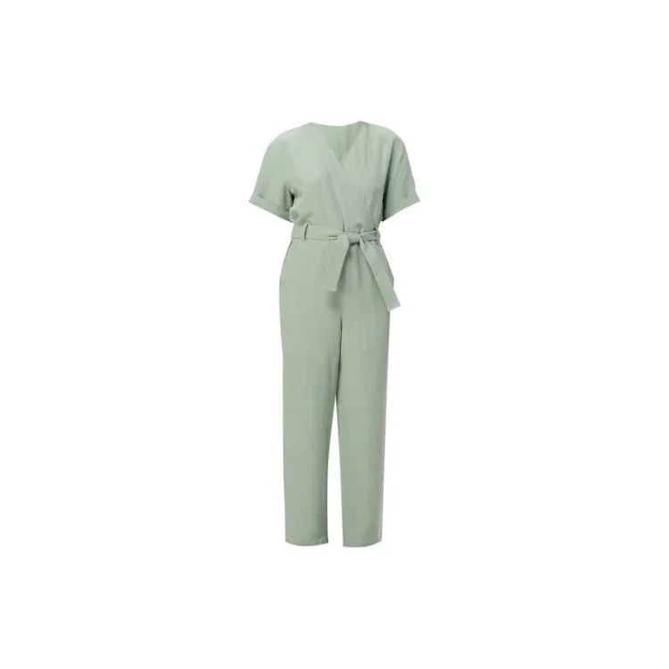 WOOLRICH V-Neck Wrap Jumpsuit-9