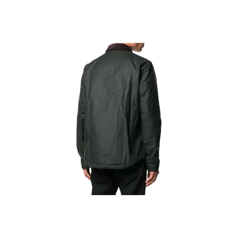 BARBOUR Reelin Wax coated Jacket-5