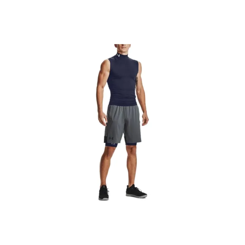 Under Armour HeatGear Casual Shorts Men Navy Blue-2