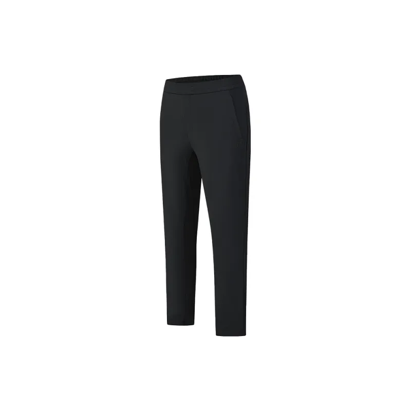 FILA Knitted Sports Pants Men's Pitch Black-1